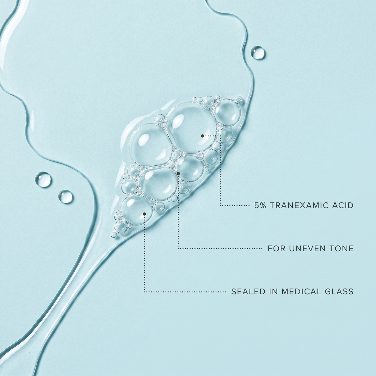re:clear-T texture: 5% tranexamic acid, for uneven tone, sealed in medical glass
