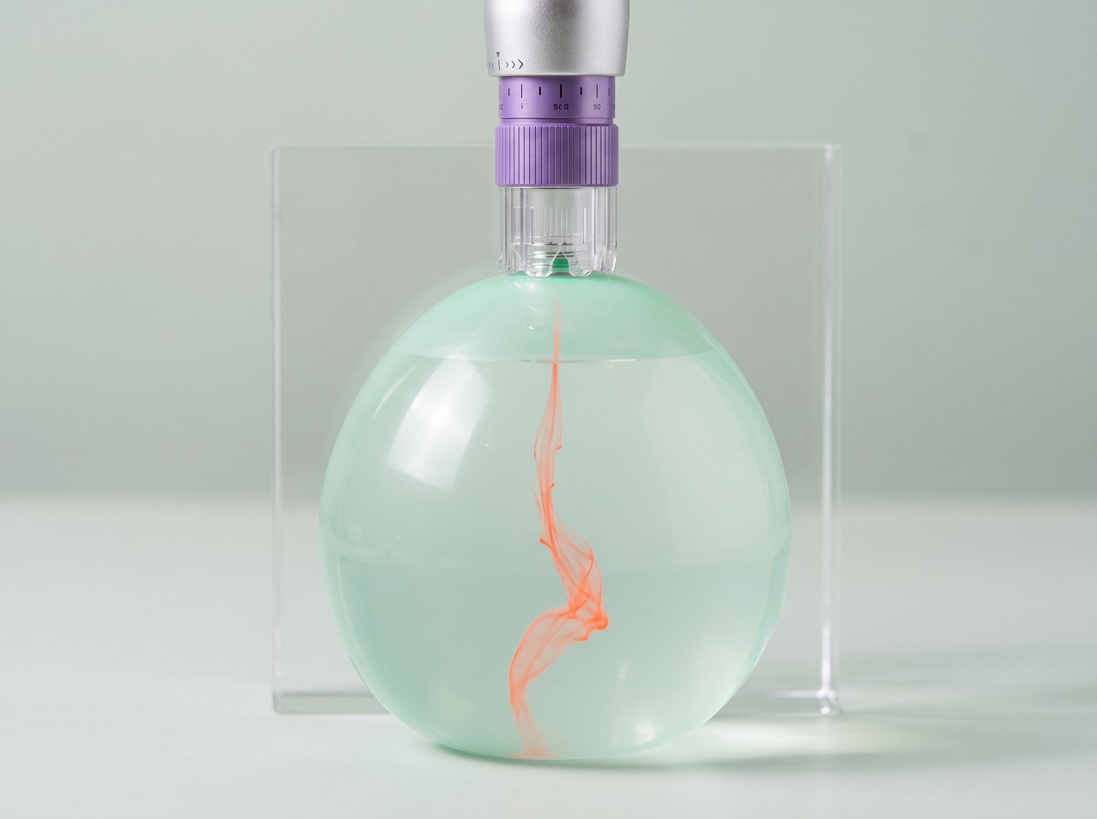 re:tones MTS — dye drawn inside the balloon